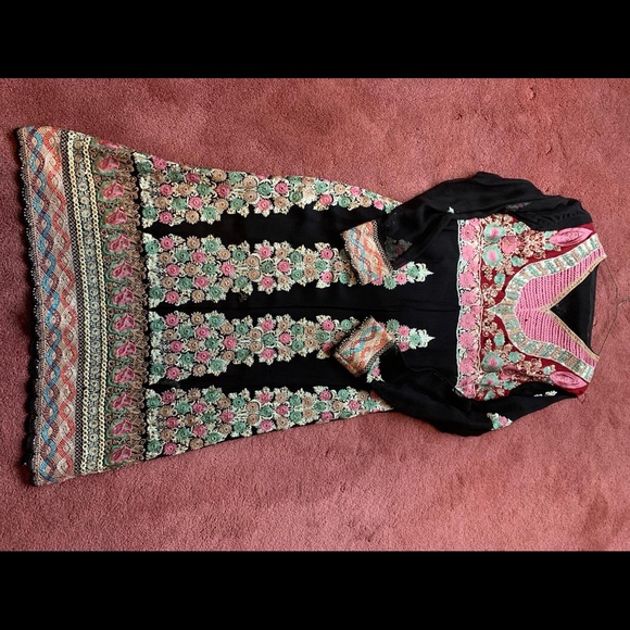Chiffon Pakistani Indian Salwar Kameez - Picture 1 of 5